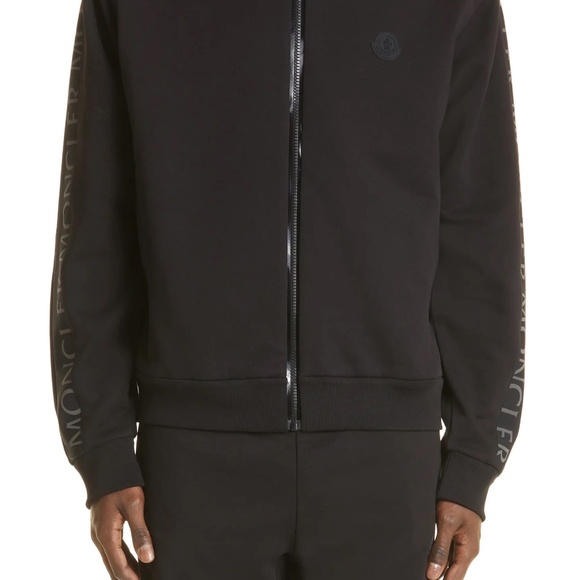 Moncler Black Full-Zip Sweater - Picture 4 of 9